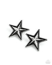 Load image into Gallery viewer, Paparazzi Accessories - Staunch Studs - Silver
