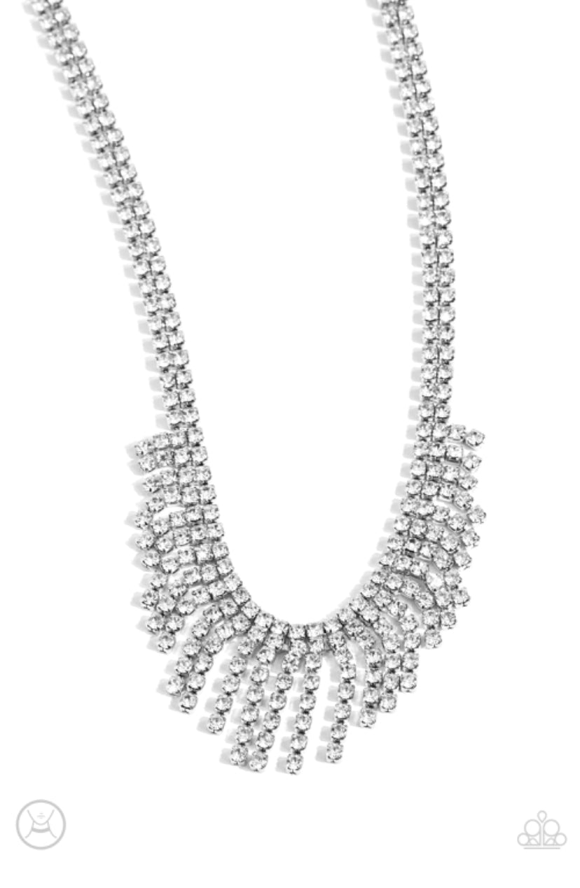 Paparazzi Accessories - Daring Decadence - White