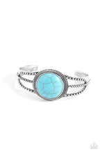 Load image into Gallery viewer, Paparazzi Accessories - Sandstone Sojourn - Blue
