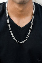 Load image into Gallery viewer, Paparazzi Accessories - The Game CHAIN-ger - Silver
