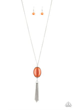 Load image into Gallery viewer, Paparazzi Accessories - Tasseled Tranquility - Orange
