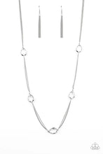 Load image into Gallery viewer, Paparazzi Accessories - Teardrop Timelessness - White
