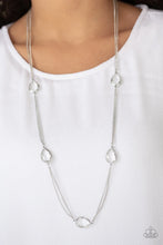 Load image into Gallery viewer, Paparazzi Accessories - Teardrop Timelessness - White
