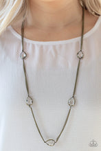 Load image into Gallery viewer, Paparazzi Accessories - Teardrop Timelessness - Brass
