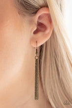 Load image into Gallery viewer, Paparazzi Accessories - Teardrop Timelessness - Brass
