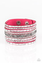 Load image into Gallery viewer, Paparazzi Accessories - Rhinestone Rumble - Pink
