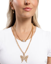 Load image into Gallery viewer, Paparazzi Accessories - Aerial Arrangement - Gold
