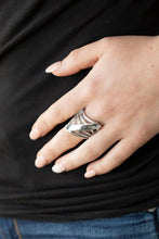 Load image into Gallery viewer, Paparazzi Accessories - Encrypted Edge - Silver
