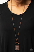 Load image into Gallery viewer, Paparazzi Accessories - Getting the Hang of Things - Copper
