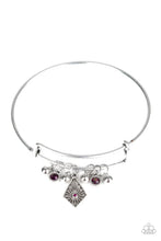 Load image into Gallery viewer, Paparazzi Accessories - Treasure Charms - Purple
