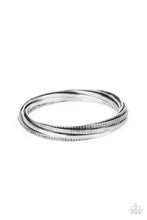 Load image into Gallery viewer, Paparazzi Accessories - Trending in Tread - Silver
