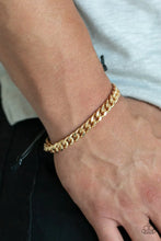 Load image into Gallery viewer, Paparazzi Accessories - Throwdown - Gold
