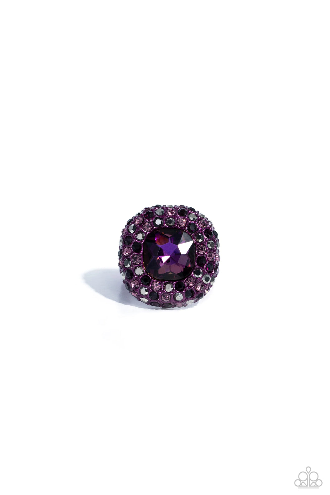 Paparazzi Accessories - Glistening Grit - Purple