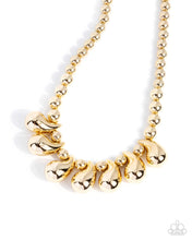 Load image into Gallery viewer, Paparazzi Accessories - Raindrop Rebel - Gold
