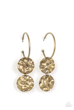 Load image into Gallery viewer, Paparazzi Accessories - Sending Shock Waves - Brass
