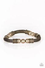 Load image into Gallery viewer, Paparazzi Accessories - Talk Some SENSEI - Brass
