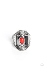 Load image into Gallery viewer, Paparazzi Accessories - Panoramic Pyramids - Red
