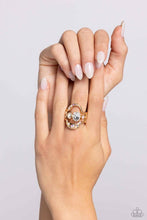 Load image into Gallery viewer, Paparazzi Accessories - Shopaholic Statement - Gold
