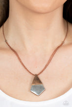 Load image into Gallery viewer, Paparazzi Accessories - Posh Pyramid - Copper
