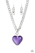 Load image into Gallery viewer, Paparazzi Accessories - GLASSY-Hero - Purple
