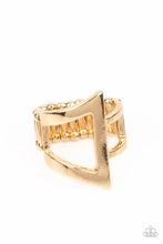 Load image into Gallery viewer, Paparazzi Accessories - Rebel Edge - Gold
