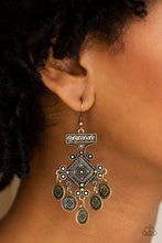 Load image into Gallery viewer, Paparazzi Accessories - Unexplored Lands - Brass

