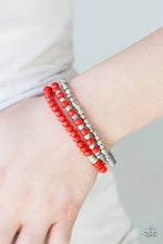 Load image into Gallery viewer, Paparazzi Accessories - Very Vivacious - Red
