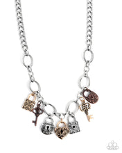 Load image into Gallery viewer, Paparazzi Accessories - Padlock Pairing - Multi
