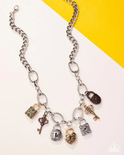 Load image into Gallery viewer, Paparazzi Accessories - Padlock Pairing - Multi
