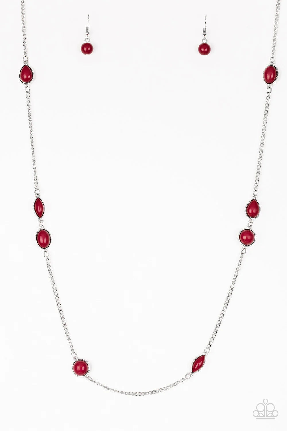 Paparazzi Accessories - Pacific Piers - Red