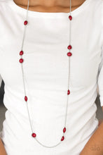 Load image into Gallery viewer, Paparazzi Accessories - Pacific Piers - Red
