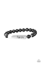 Load image into Gallery viewer, Paparazzi Accessories - Fearless Faith - Black

