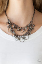 Load image into Gallery viewer, Paparazzi Accessories - Warning Bells - Black
