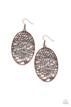 Load image into Gallery viewer, Paparazzi Accessories - Way Out of Line - Copper
