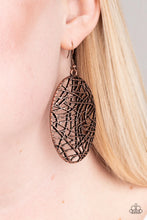 Load image into Gallery viewer, Paparazzi Accessories - Way Out of Line - Copper
