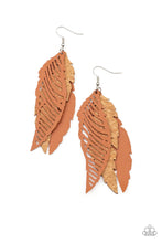 Load image into Gallery viewer, Paparazzi Accessories - WINGING Off The Hook - Brown
