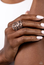 Load image into Gallery viewer, Paparazzi Accessories - Burnished Bouquet - Copper
