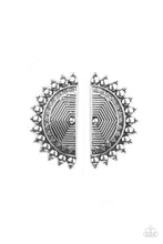 Load image into Gallery viewer, Paparazzi Accessories - Fiercely Fanned Out - Silver
