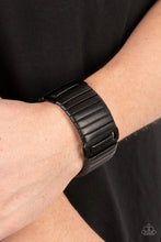 Load image into Gallery viewer, Paparazzi Accessories - Leather Lumberyard - Black
