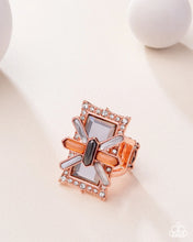 Load image into Gallery viewer, Paparazzi Accessories - Exaggerated Edge - Copper
