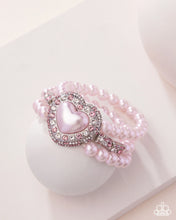 Load image into Gallery viewer, Paparazzi Accessories - Lifelong Love Letter - Pink
