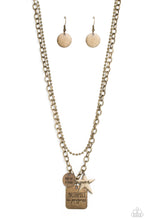 Load image into Gallery viewer, Paparazzi Accessories - Masterpiece in Progress - Brass
