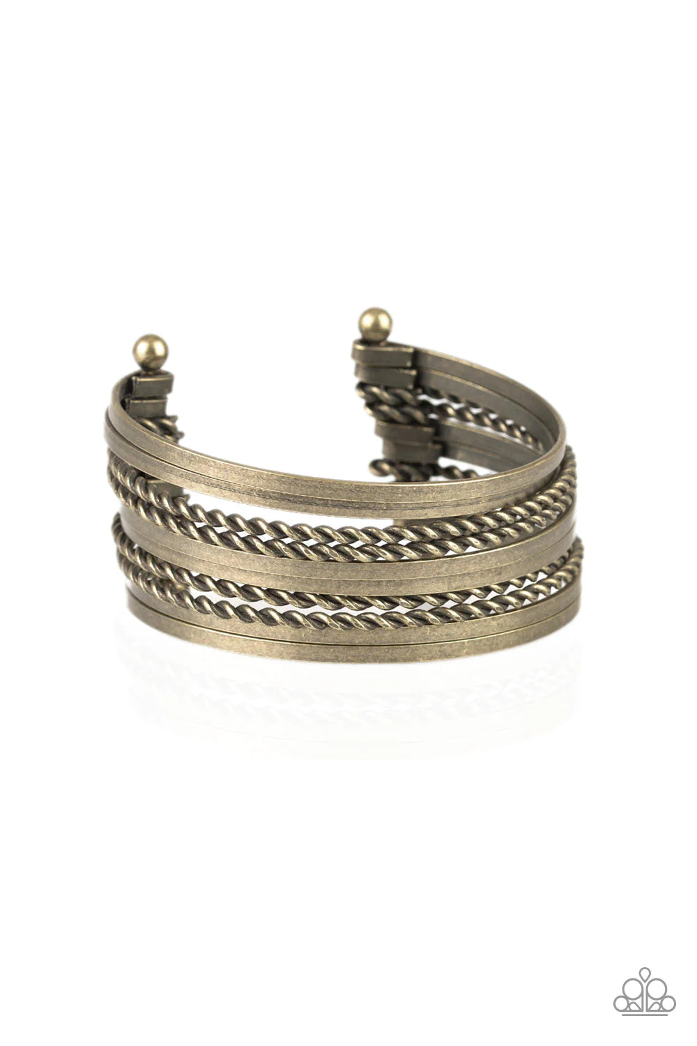 Paparazzi - Perfectly Patterned - Brass
