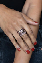 Load image into Gallery viewer, Paparazzi Accessories - Tenacious Texture - Copper
