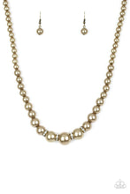 Load image into Gallery viewer, Paparazzi - Party Pearls - Brass

