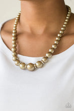 Load image into Gallery viewer, Paparazzi - Party Pearls - Brass
