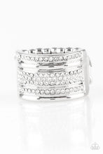 Load image into Gallery viewer, Paparazzi Accessories - Top Dollar Drama - White
