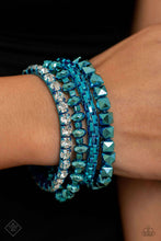 Load image into Gallery viewer, Paparazzi Accessories - Punk Pattern - Blue
