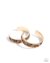 Load image into Gallery viewer, Paparazzi Accessories - Cheetah Clique - Gold
