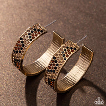 Load image into Gallery viewer, Paparazzi Accessories - Cheetah Clique - Gold

